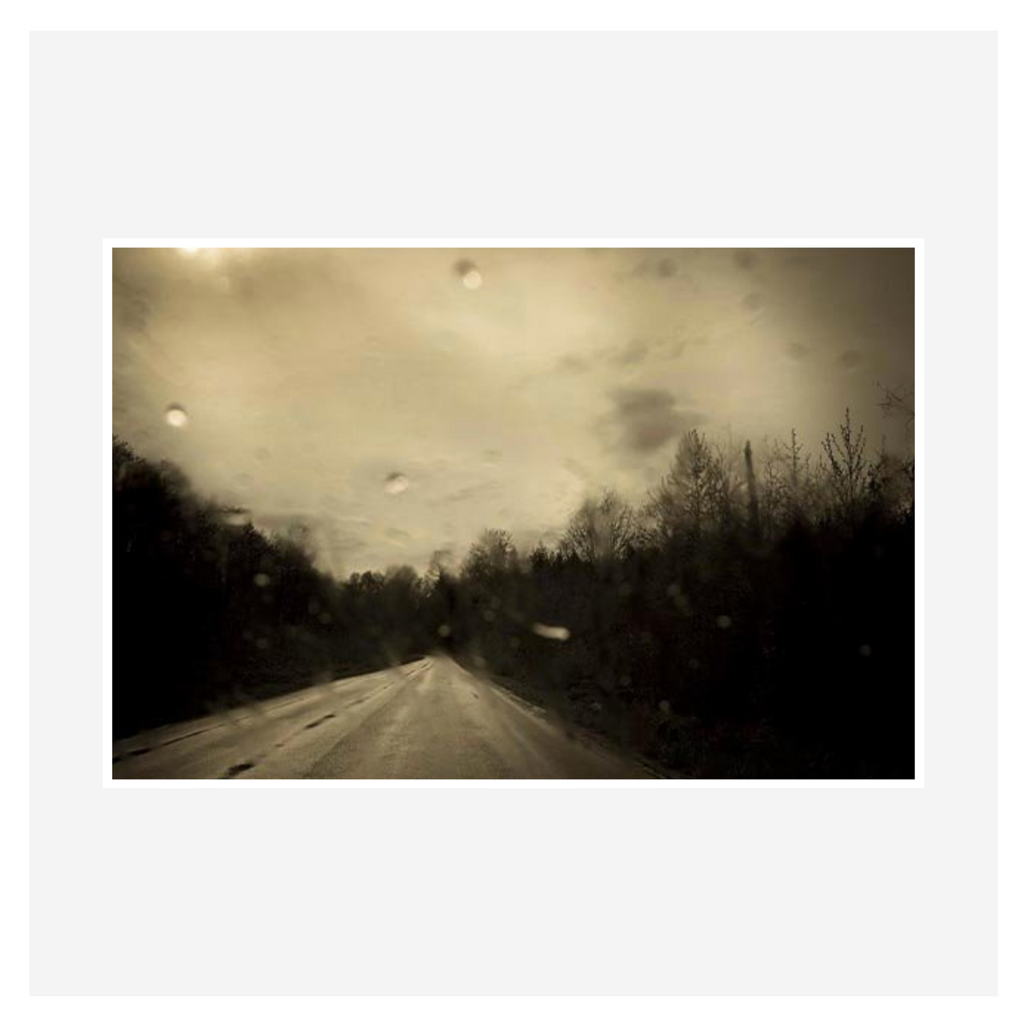 "The End Sends Advance Warning" by Todd Hido (Signed)