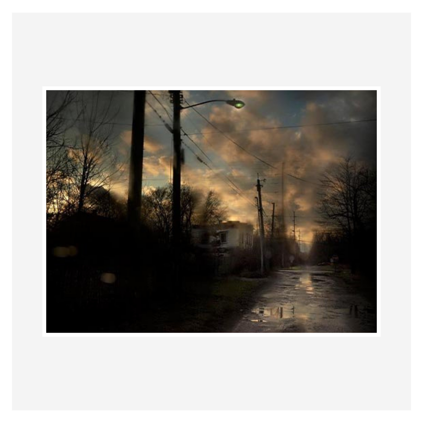 "The End Sends Advance Warning" by Todd Hido (Signed)