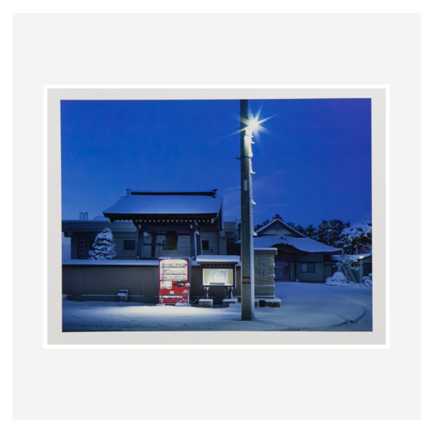 "Roadside Lights Seasons: Winter" by Eiji Ohashi